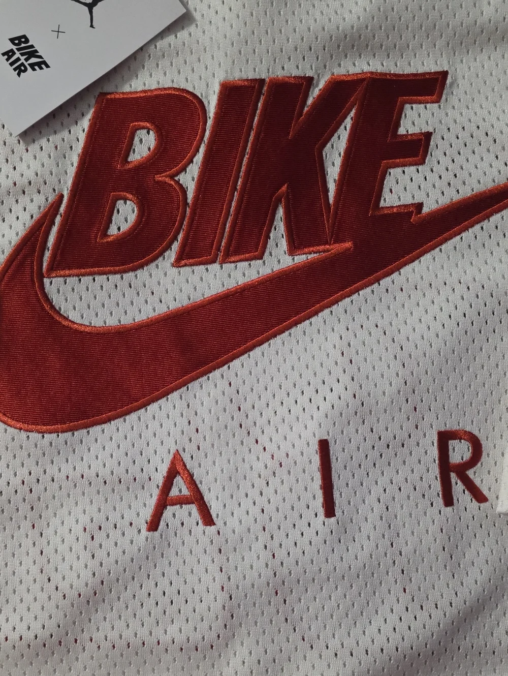 Brand New with Tags Nigel Sylvester Nike Bike Air Jersey in White Size Large.